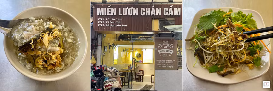 Các món ăn với lươn tại Chân Cầm (Hà Nội). Ảnh: Michelin Guide