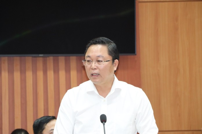 Ông Lê Trí Thanh, Chủ tịch Ủy ban Mặt trận Tổ quốc Việt Nam tỉnh Quảng Nam phát biểu Ông Lê Trí Thanh, Chủ tịch Ủy ban Mặt trận Tổ quốc Việt Nam tỉnh Quảng Nam phát biểu