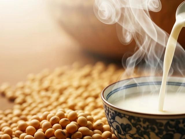 Uống sữa đậu nành nguyên chất ở lượng vừa phải rất có lợi cho người bị tiểu đường loại 2. ẢNH: AI Uống sữa đậu nành nguyên chất ở lượng vừa phải rất có lợi cho người bị tiểu đường loại 2. ẢNH: AI