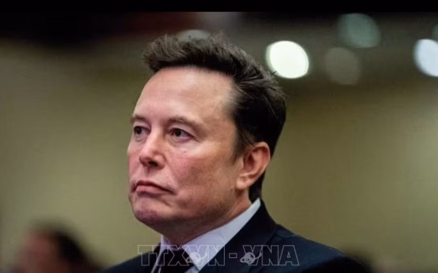 Tỷ phú công nghệ Elon Musk. Ảnh: REUTERS/TTXVN