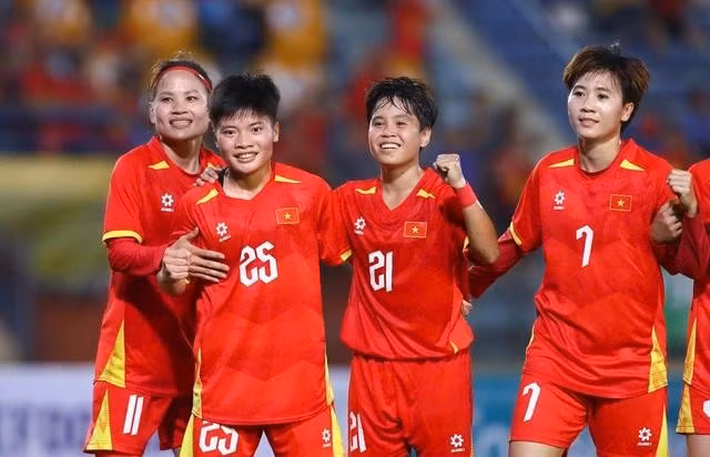 Đội tuyển nữ Việt Nam hướng tới mục tiêu tốp 5 châu Á. ẢNH: MINH TÚ