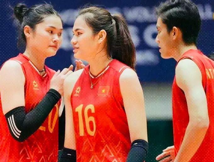 Đội tuyển bóng chuyền nữ Việt Nam có chiến thắng đầu tay tại giải AVC Nations Cup 2025. Ảnh: VFV 1tt.jpg