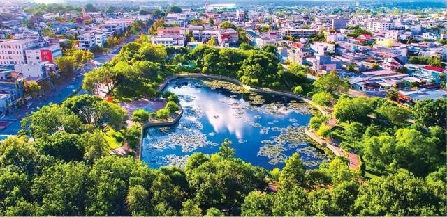 Một góc TP.Phan Rang - Tháp Chàm. ẢNH: T.N Một góc TP.Phan Rang - Tháp Chàm. ẢNH: T.N