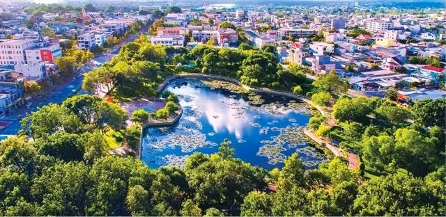 Một góc TP.Phan Rang - Tháp Chàm. ẢNH: T.N