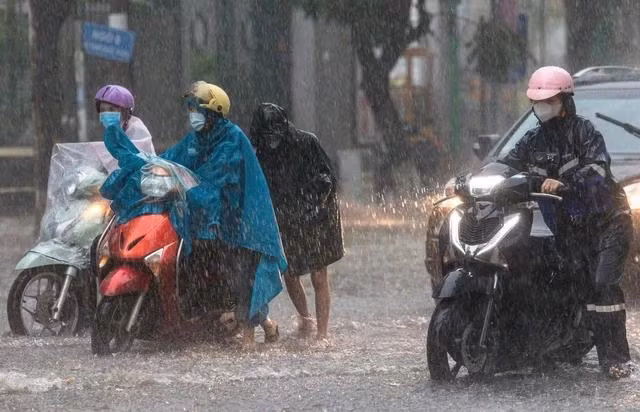 Dự báo vùng núi và trung du Bắc bộ sẽ có mưa lớn trong hôm nay 6.6. ẢNH: ĐÌNH HUY