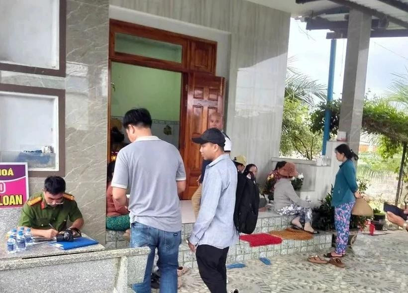 Căn nhà nơi xảy ra tội ác. (Nguồn: Báo Pháp luật Thành phố Hồ Chí Minh). tt.jpg