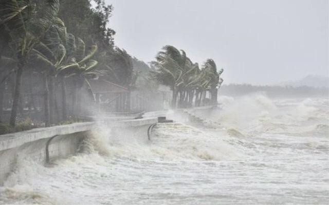 Biển Đông đang xuất hiện một vùng áp thấp và có khả năng mạnh lên. biendongdd.jpg