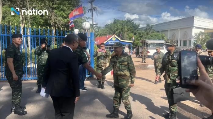 Thailand and Cambodia agree to resolve border dispute. Photo: The Nation 2qteee.jpg