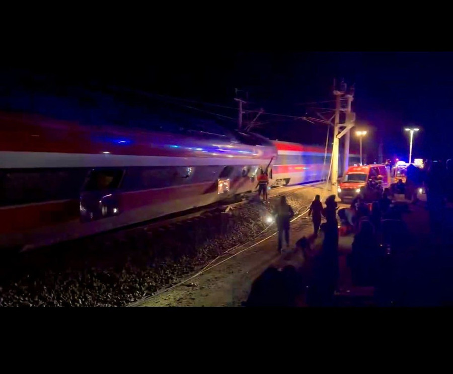 Hiện trường vụ tai nạn. Ảnh: BNO NEWS