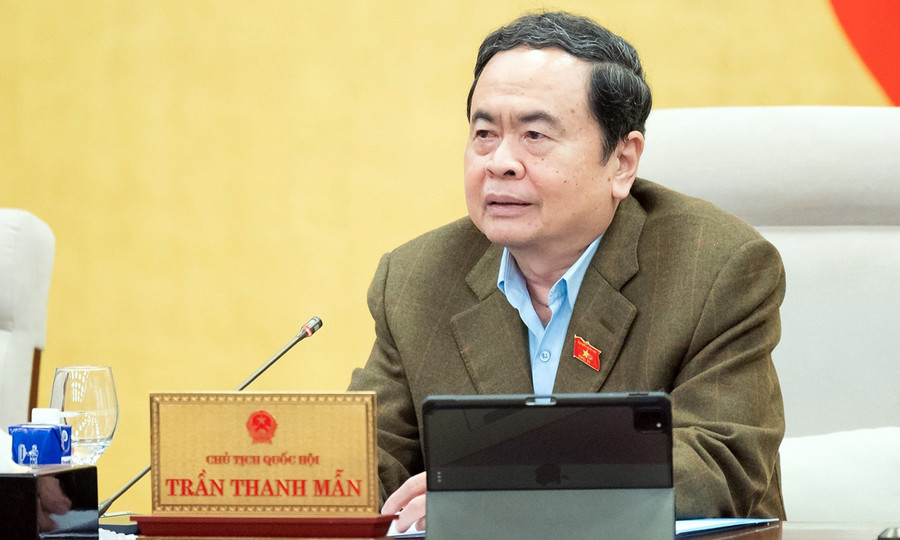 Chủ tịch Quốc hội Trần Thanh Mẫn.