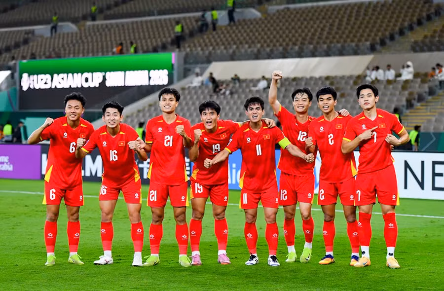 Theo HLV Kim Sang-sik, thành công của U23 Việt Nam là kết quả của sự hy sinh và nỗ lực bền bỉ. Ảnh: AFC/TTXVN phát