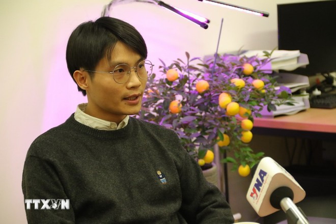 Giáo sư Nguyễn Xuân Mừng, Khoa Kỹ thuật hàng không vũ trụ, cho rằng kỷ nguyên vươn mình của đất nước ta chính là khát vọng đưa đất nước tăng trưởng và phát triển một cách mạnh mẽ. (Ảnh: Trường Giang/TTXVN)