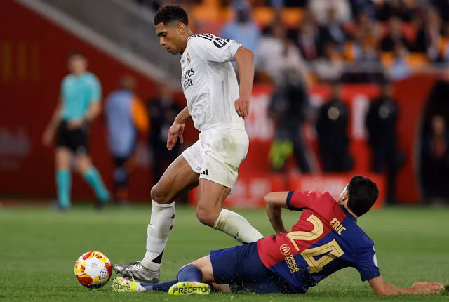 Bellingham nhận thẻ đỏ khi trận đấu đã kết thúc