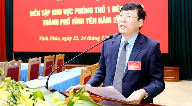 Cựu Bí thư Tỉnh ủy Vĩnh Phúc Hoàng Thị Thúy Lan và cựu Chủ tịch UBND tỉnh Vĩnh Phúc Lê Duy Thành. ẢNH: T.N