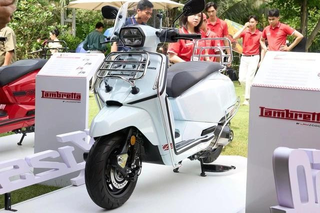 Lambretta X300 được xem là 'át chủ bài' của hãng xe Ý khi trở lại thị trường Việt Nam. ẢNH: C.T
