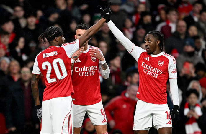Arsenal vào vòng 5 FA Cup, thẳng tiến ở mặt trận thứ tư mùa này