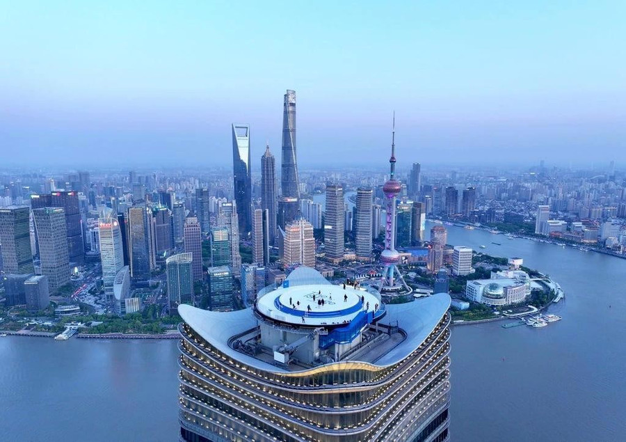 Vẻ đẹp hiện đại ở Thượng Hải. ẢNH: SCMP