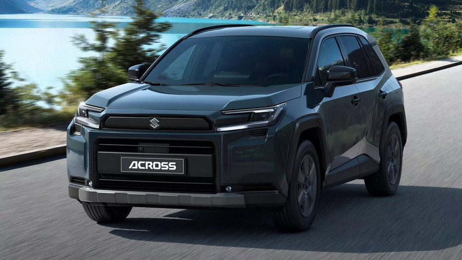 Suzuki Across ra mắt tại châu Âu với thiết kế gần như giống hệt Toyota RAV4 Adventure.