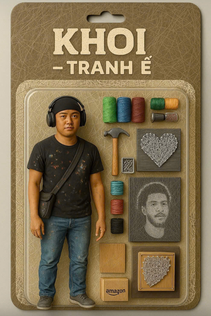 Trend tạo ảnh đóng gói mô hình đồ chơi 3D bởi chatGPT