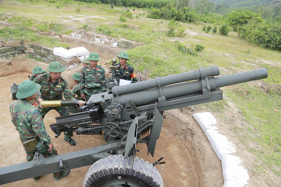 Chất lượng huấn luyện và khả năng sẵn sàng chiến đấu của các cơ quan, đơn vị trong LLVT tỉnh không ngừng được nâng lên. Ảnh: H.P lay5-1.jpg