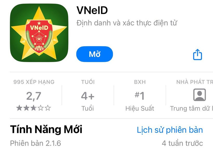 Ứng dụng chính thức do Bộ Công an cung cấp. dich-vu-khcn.jpg