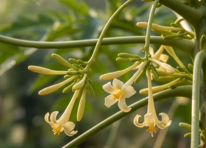 Hoa đu đủ đực là thảo dược dân dã, được y học cổ truyền ghi nhận với nhiều lợi ích sức khỏe.