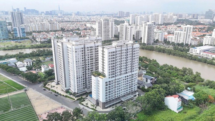 Khu căn hộ Sunrise Riverside (xã Nhà Bè) hiện có giá 2,5-3 tỉ đồng/căn Khu căn hộ Sunrise Riverside (xã Nhà Bè) hiện có giá 2,5-3 tỉ đồng/căn