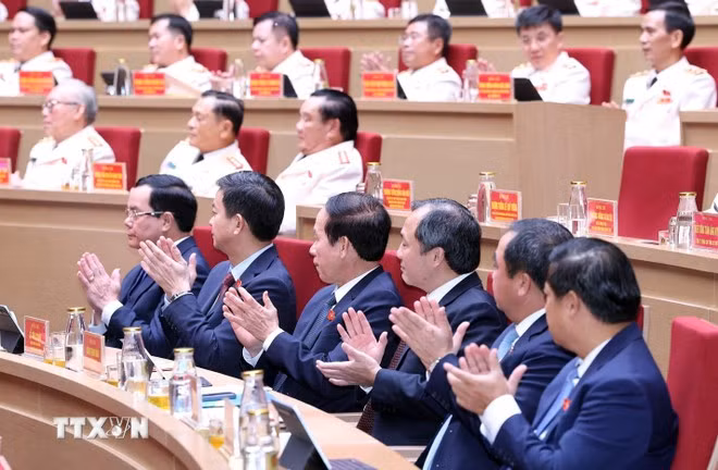 Các đại biểu tham dự đại hội. (Ảnh: Thống Nhất/TTXVN)