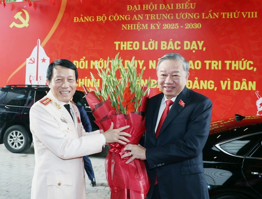 Tại đại hội, Tổng Bí thư Tô Lâm sẽ có bài phát biểu chỉ đạo quan trọng. ẢNH: BCA Tại đại hội, Tổng Bí thư Tô Lâm sẽ có bài phát biểu chỉ đạo quan trọng.