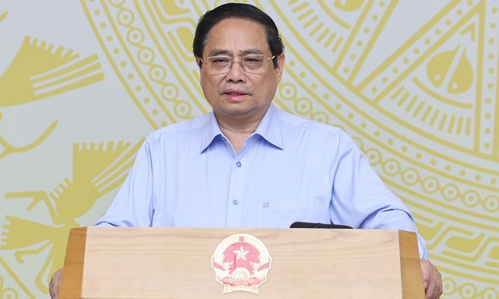 Thủ tướng Phạm Minh Chính. Ảnh: VGP thutuongcp.jpg