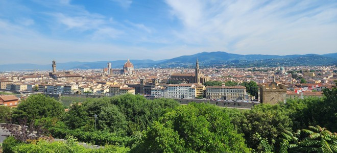 Toàn cảnh thành phố Florence (Italy). (Ảnh: Việt Hùng/Vietnam+) Toàn cảnh thành phố Florence (Italy). (Ảnh: Việt Hùng/Vietnam+)