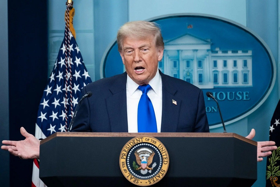 Tổng thống Mỹ Donald Trump. Ảnh: NYT tong-thong-my.jpg