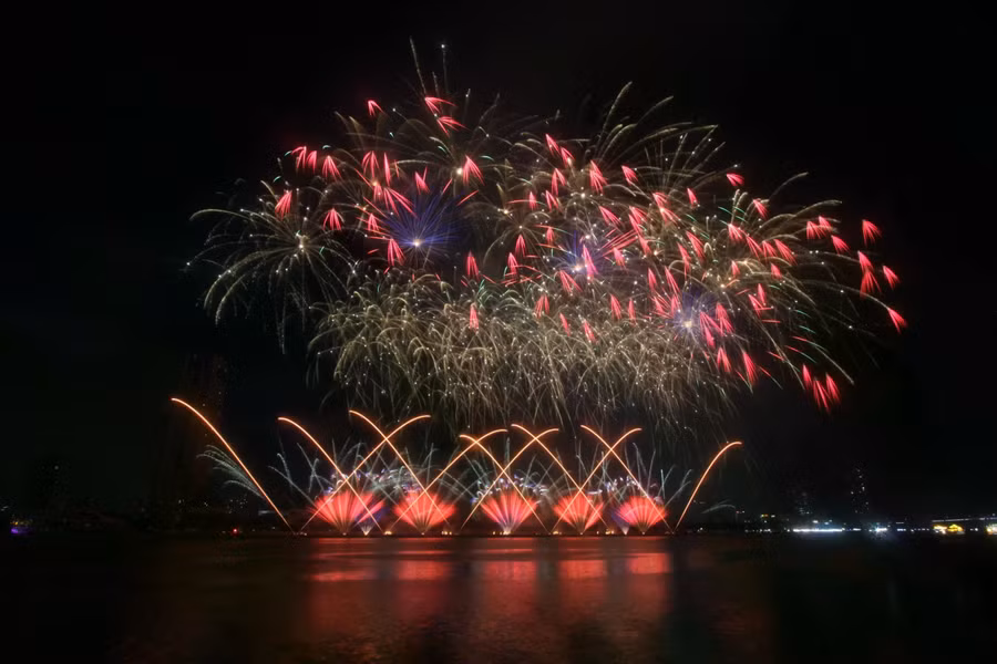 Màn kết ấn tượng của đội Anh khép lại một đêm trình diễn chất lượng. ẢNH: NGUYỄN TÚ