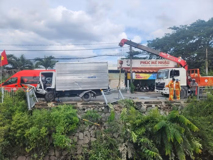 Hiện trường vụ việc.