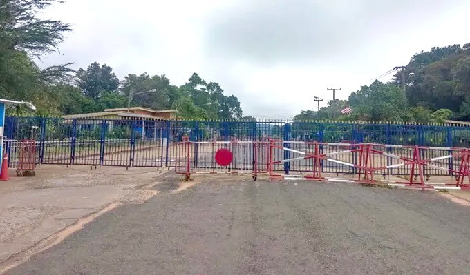 1 trong 2 cửa khẩu của Campuchia ở tỉnh Udor Meanchey đã đóng cửa vào sáng 22-6. Ảnh: KHMER TIMES mot-trong-2-cua-khau-cua-campuchia-o-tinh-udor-meanchey-da-bat-dau-dong-cua-vao-sang-22-6-anh-khmer-times.jpg