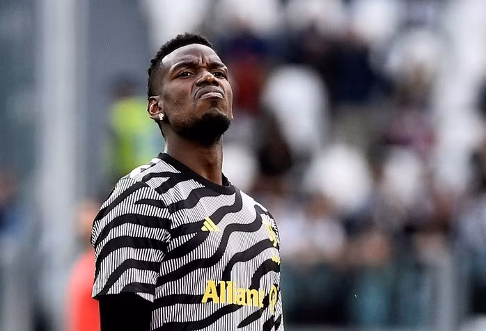 Pogba ở thời điểm sa sút phong độ tệ hại tháng 5-2023