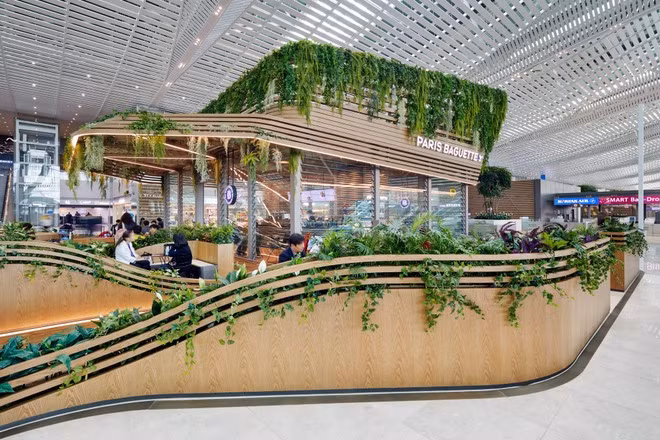 Sân bay quốc tế Incheon, ở Seoul. (Ảnh: CTV)