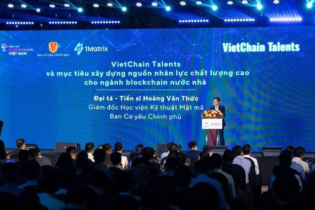 Đại tá Hoàng Văn Thức bày tỏ kỳ vọng từ cuộc thi, một thế hệ kỹ sư blockchain người Việt sẽ trưởng thành, dám nghĩ, dám làm. Ảnh. L.M.S Đại tá Hoàng Văn Thức bày tỏ kỳ vọng từ cuộc thi, một thế hệ kỹ sư blockchain người Việt sẽ trưởng thành, dám nghĩ, dám làm. Ảnh. L.M.S