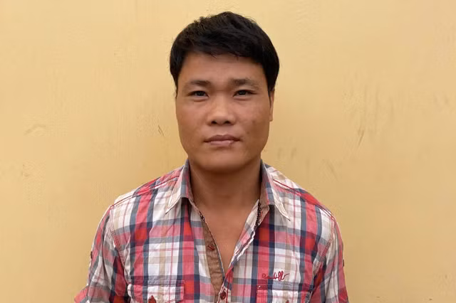 Bị can Đỗ Xuân Long. Ảnh: Công an cung cấp