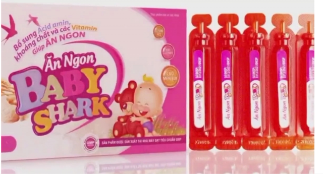 Sản phẩm BABY SHARK do Công ty TNHH công nghệ Herbitech làm giả Sản phẩm BABY SHARK do Công ty TNHH công nghệ Herbitech làm giả