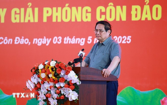 Thủ tướng Phạm Minh Chính phát biểu, tri ân chiến sỹ cách mạng bị địch bắt, tù đày. Ảnh: Dương Giang/TTXVN Thủ tướng Phạm Minh Chính phát biểu, tri ân chiến sỹ cách mạng bị địch bắt, tù đày. Ảnh: Dương Giang/TTXVN