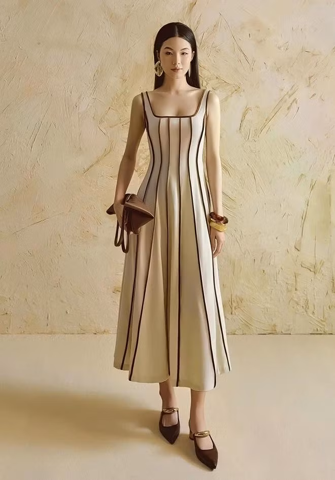 Các gam màu hồng pastel dịu mát đến xanh biển, màu beige đến gam màu vàng bơ... mở ra cho quý cô vô số lựa chọn mặc đẹp mùa hè. ẢNH: SOMEHOW - RECHIC - JENNIE CHOO