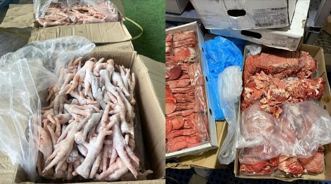 Nhiều thực phẩm đông lạnh được bán phổ biến xuất hiện trong lô hàng của công ty này. Nhiều thực phẩm đông lạnh được bán phổ biến xuất hiện trong lô hàng của công ty này.