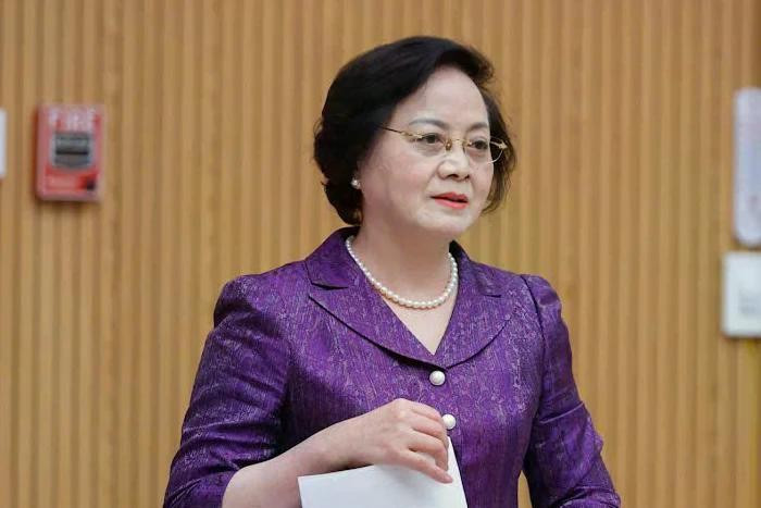 Bộ trưởng Nội vụ Phạm Thị Thanh Trà. botri-viec-lam.jpg