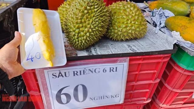 Giá sầu riêng "loạn"