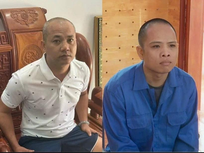 Hai đối tượng Ngọ và Nguyên bị khởi tố vì tội buôn lậu. Nguồn: Cơ quan Công an daklak.jpg