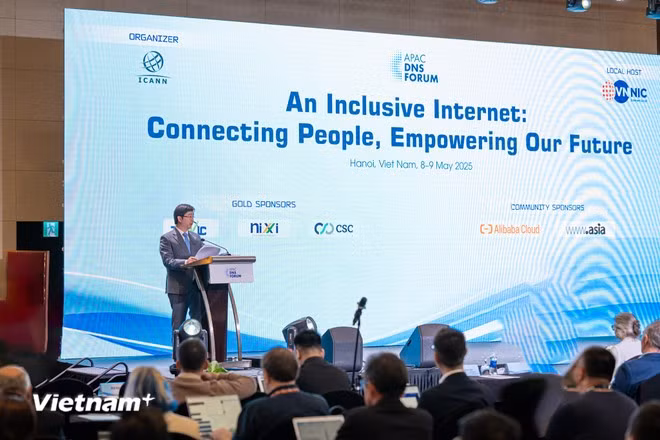 Ông Bùi Hoàng Phương - Thứ trưởng Bộ Khoa học và Công nghệ. Ảnh: Minh Sơn/Vietnam+