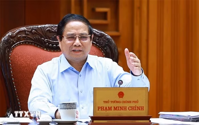 Thủ tướng Chính phủ Phạm Minh Chính làm Trưởng Ban Chỉ đạo về quản lý, điều hành kinh tế vĩ mô. Ảnh: Dương Giang/TTXVN