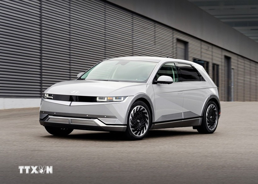 Mẫu xe của Hyundai Motor Co. (Ảnh: Yonhap/TTXVN)