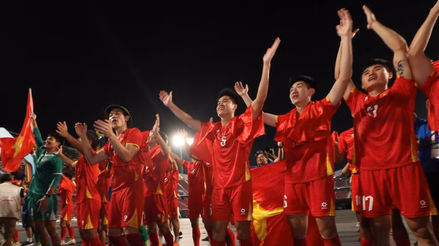 Liên đoàn Bóng đá Việt Nam (VFF) quyết định thưởng 1 tỷ đồng cho U22 Việt Nam